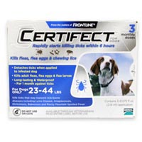 Certifect Medium Dogs 23-44lbs (Blue)