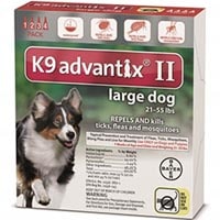 K9 Advantix II Large Dogs 21-55 lbs (Red)