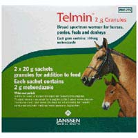 Telmin Horse Wormer Granules 2 X 20gm