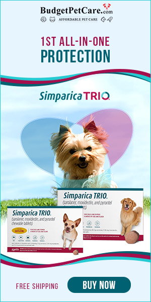 12% Off All New Arrivals Ends Tonight! Get all in one monthly chewable Simparica Trio at cheap price, Use code: SUMER12