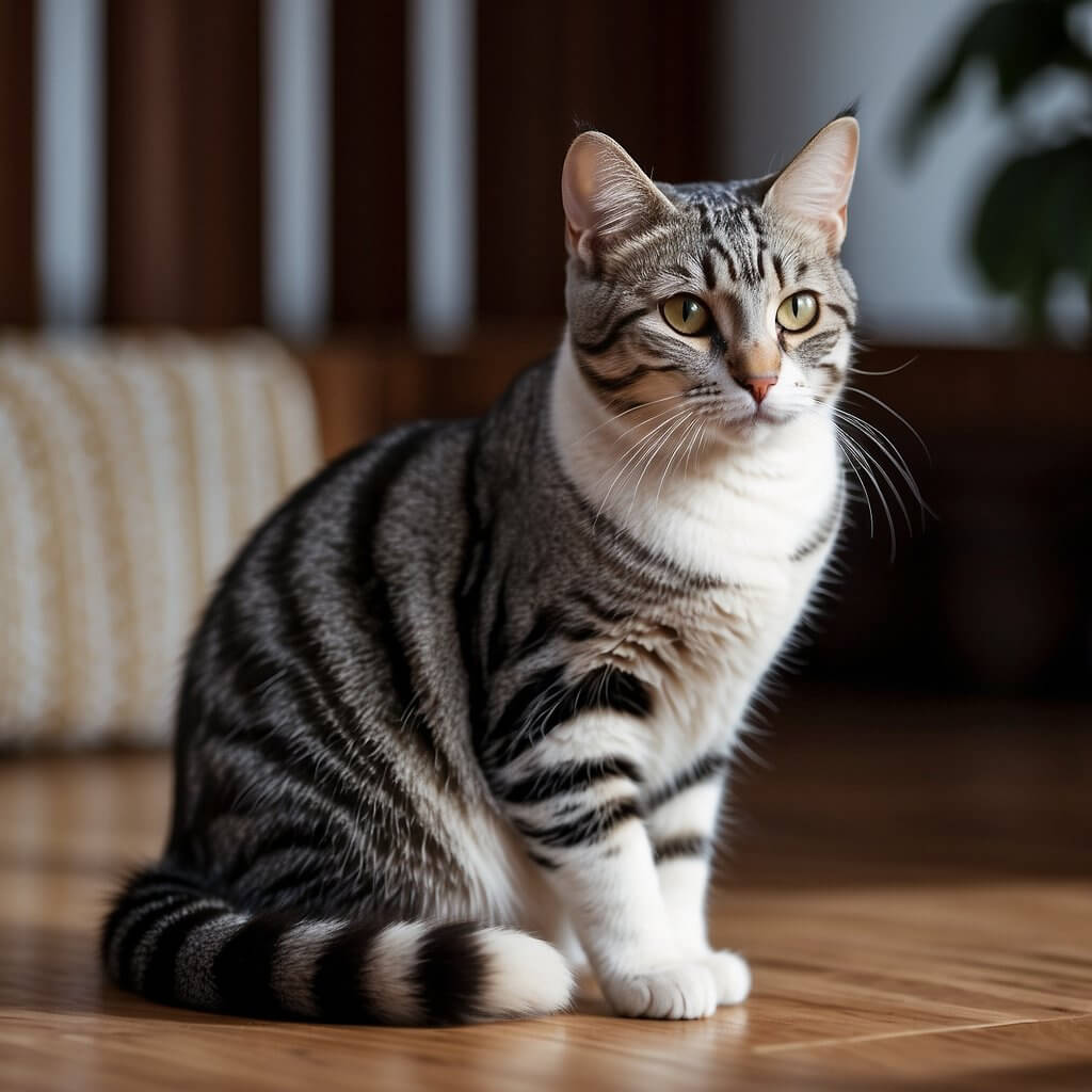 American Shorthair: a popular cat breeds that get along well with dogs