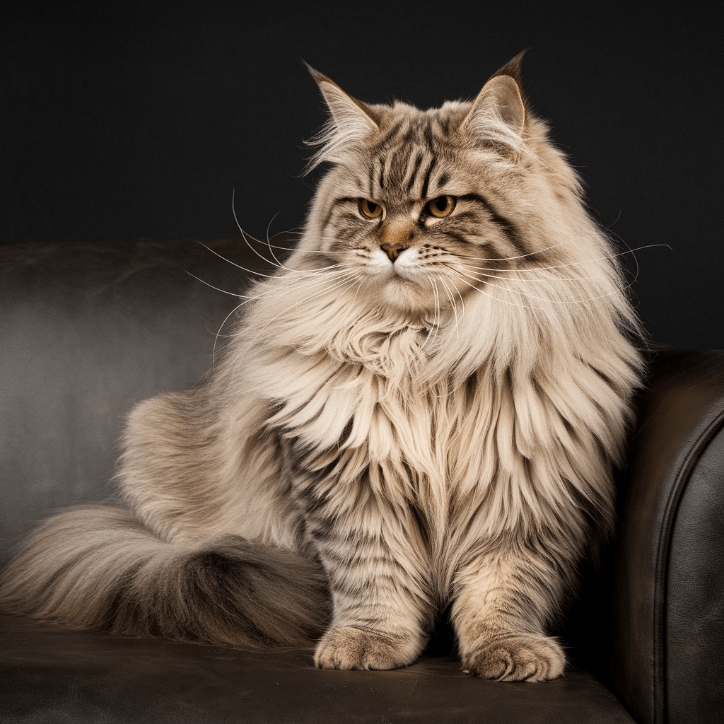 Maine Coon: a popular cat breeds that get along well with dogs