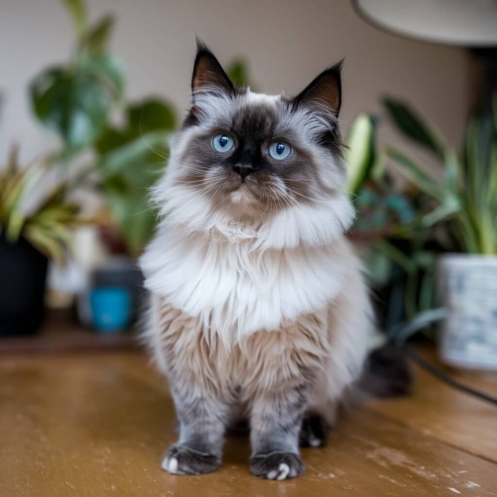 Tonkinese: a popular cat breeds that get along well with dogs