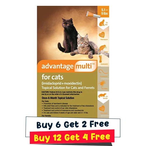 Advantage-Multi Advocate for cats - flea & tick medicine