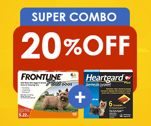 Frontline Plus & Heartgard Plus Combo pack for dog