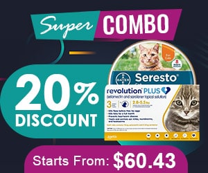 Revolution Plus & Seresto Cat Combo for cat