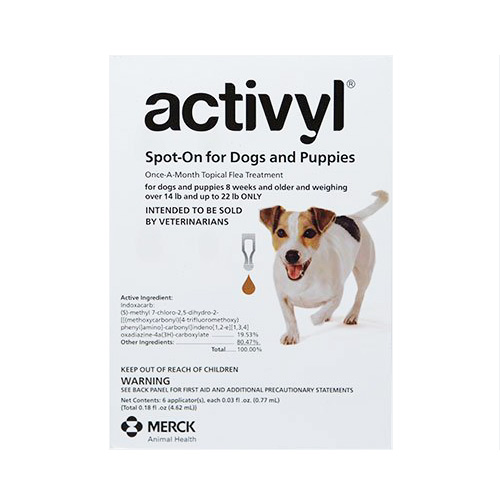 

Activyl For Small Dogs 14-22 Lbs Orange 4 Pack