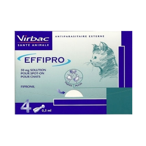 Effipro Spot-On Solution For Cats (Green) 8 Pack
