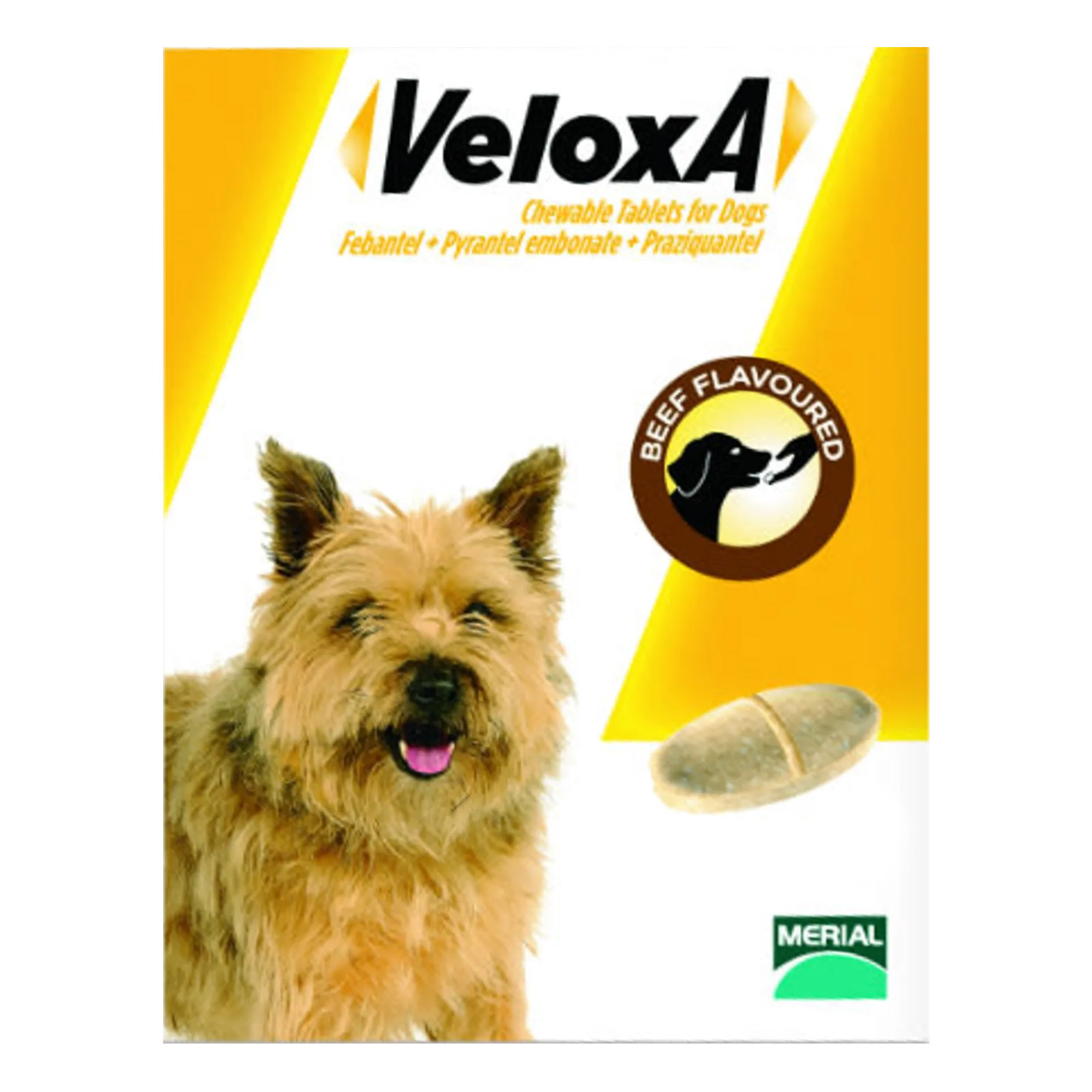 "Veloxa Chewable Tablets For Small/Medium Dogs Up To 10 Kg 4 Pack"