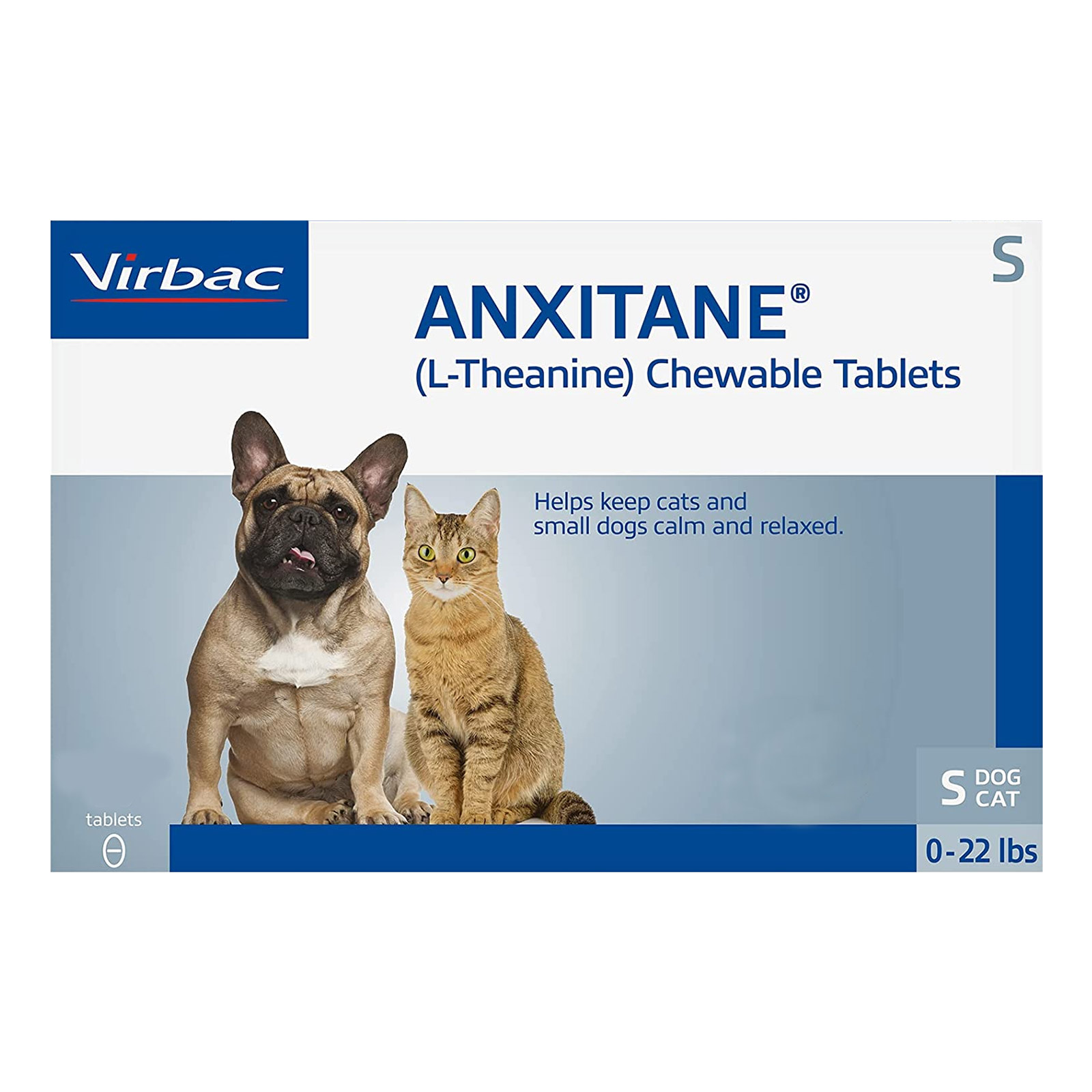 Anxitane Chewable Tablets For Small Cats & Dogs 30 Tablets
