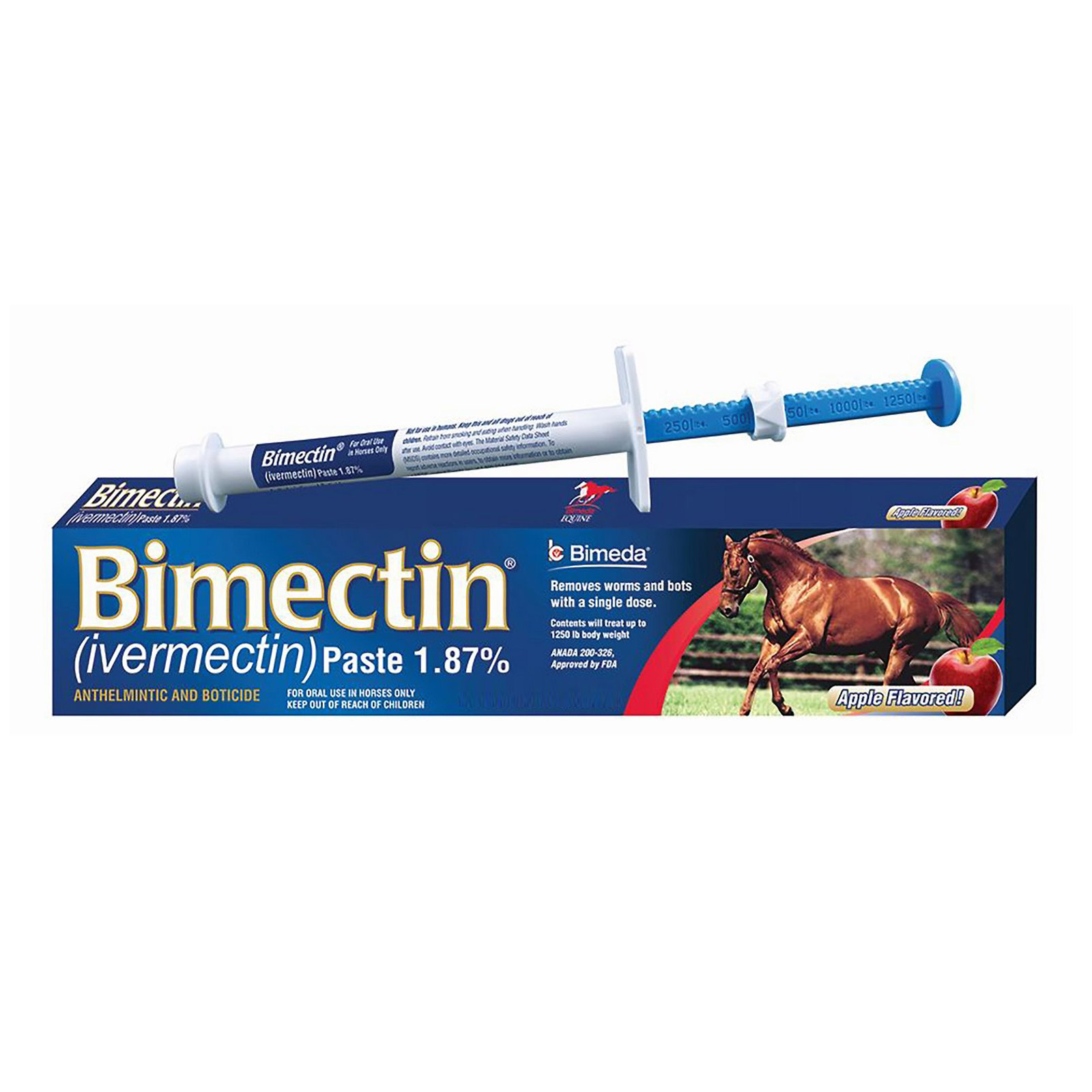 

Bimectin Horse Wormer 6.42 Gm 1 Syringe