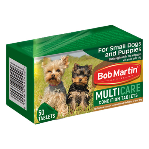 Bob Martin Multicare Condition Tablets For Small Dogs And Puppies 100 Tablets
