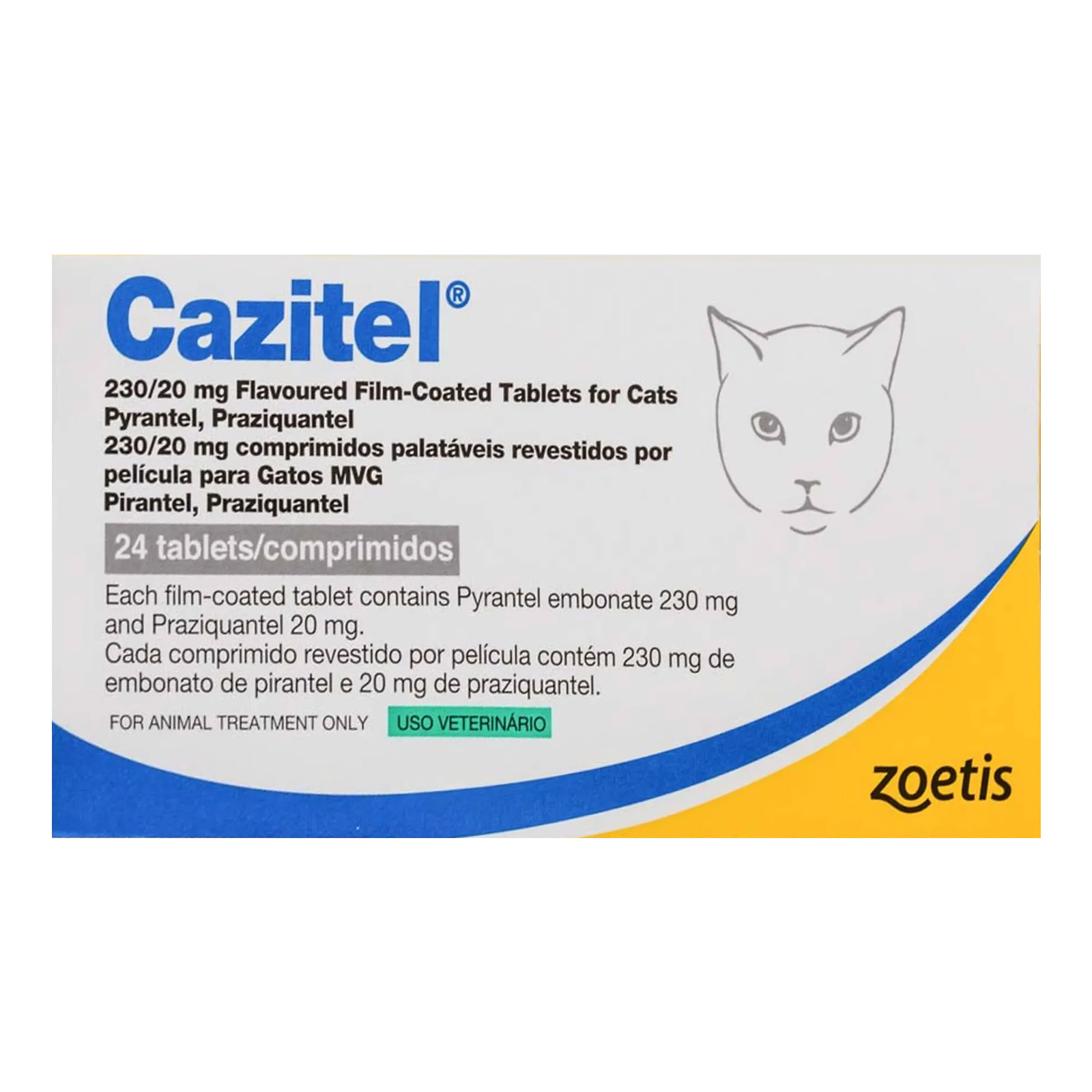 Cazitel Tablets For Cats 4 Tablet