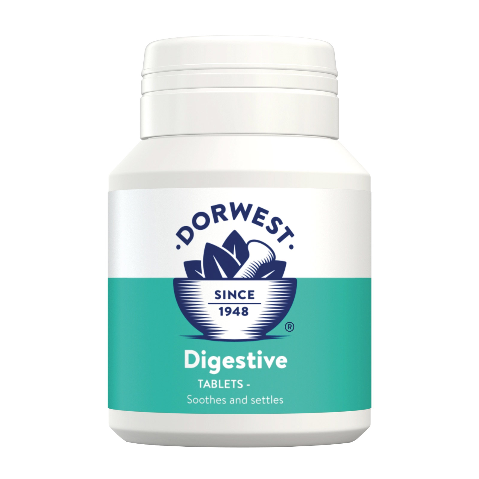 "Dorwest Digestive Tablets For Dogs And Cats 100 Tablets"