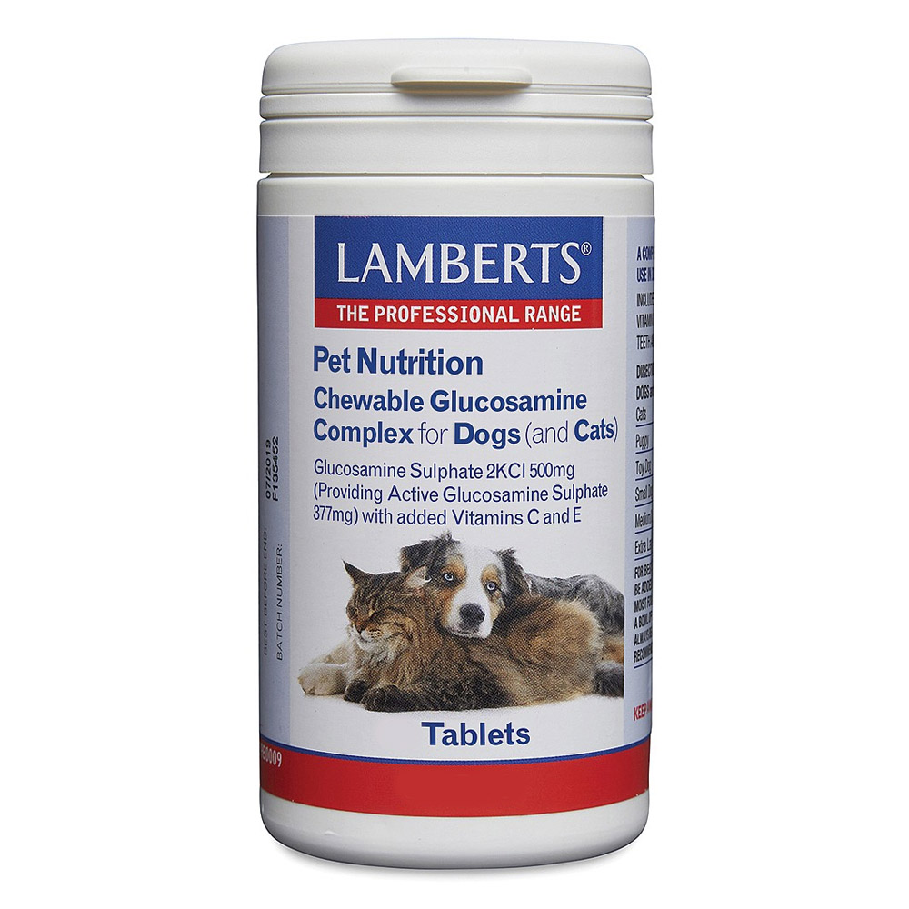 Lamberts Glucosamine Complex For Dogs & Cats 90 Tablets
