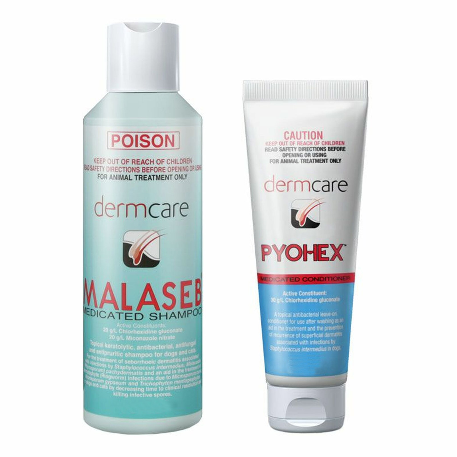 

Malaseb Shampoo 250ml + Pyohex Conditioner 100ml Combo 1 Pack