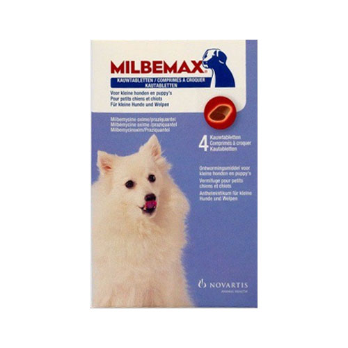 Milbemax Chewable For Small Dogs Up To 11 Lbs. 1 Chew
