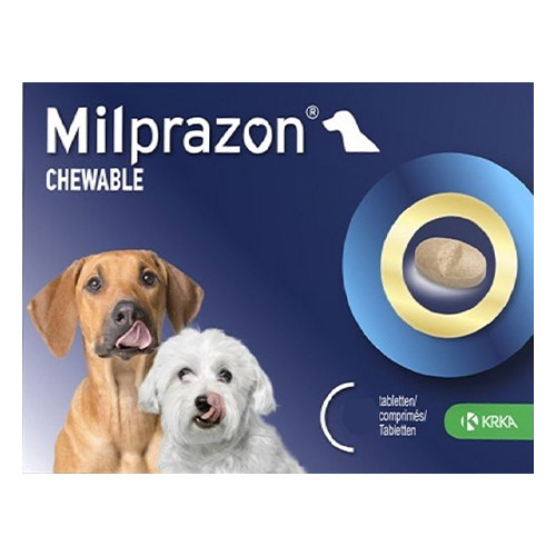 Milprazon For Small Dogs/Puppies Upto 11lbs 4 Chews
