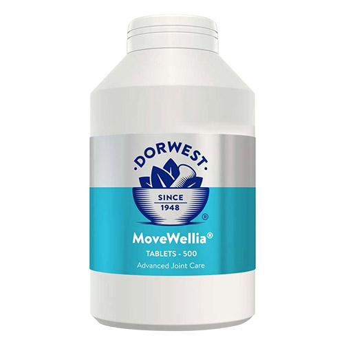 Dorwest Movewellia For Dogs And Cats 500 Tablets
