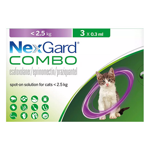 Nexgard Combo For Cats Upto 5.5lbs 6 Pack