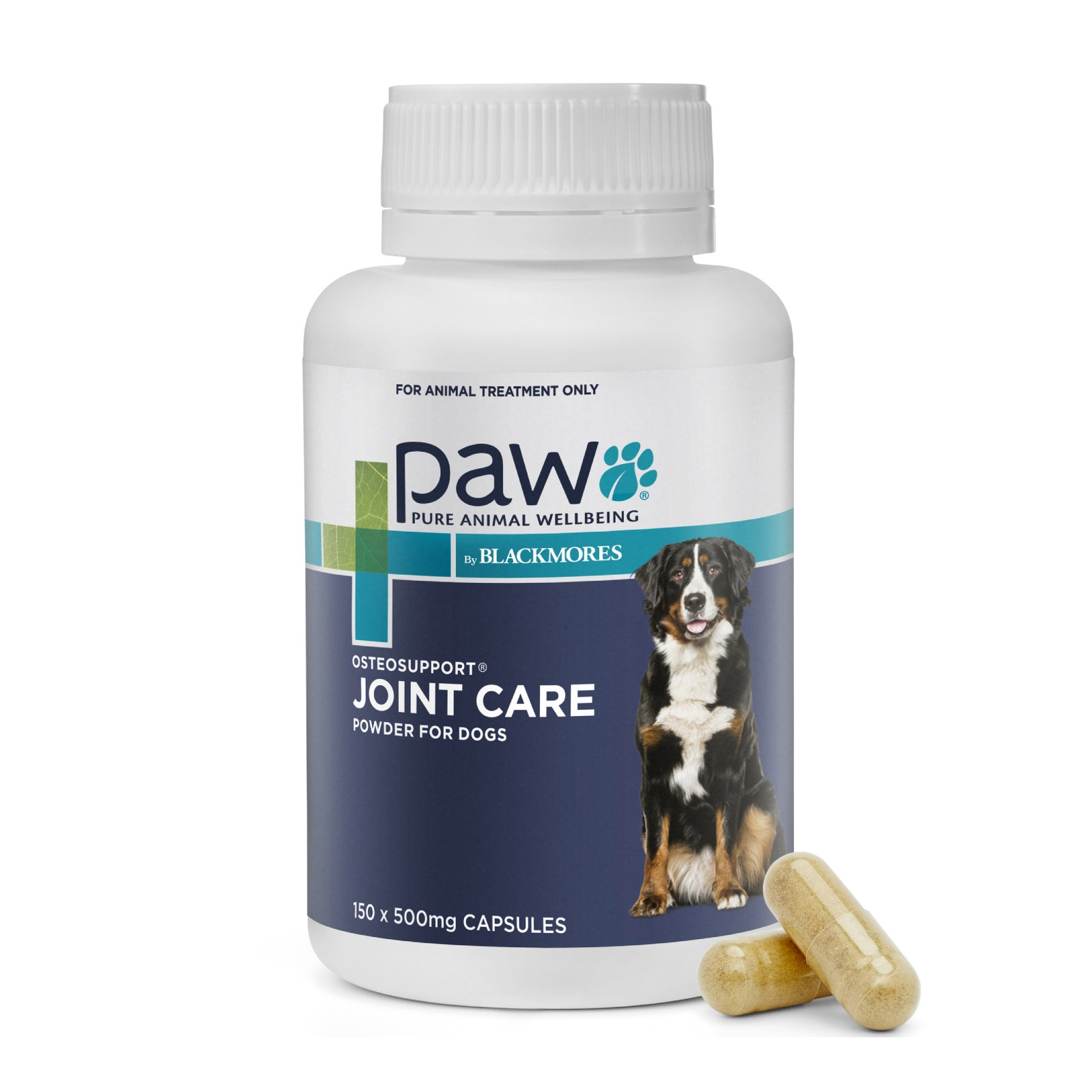 Paw Osteosupport Joint Care Powder For Dogs 150 Capsules