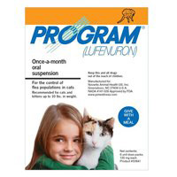 Program Oral Suspension Cat 0-10 Lbs Orange 12 Ampules

