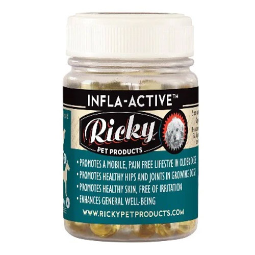 Ricky Infla-Active For Dogs 90 Capsules
