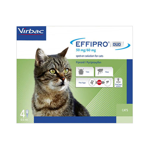 "Effipro Duo Spot-On For Cats 8 Pack"