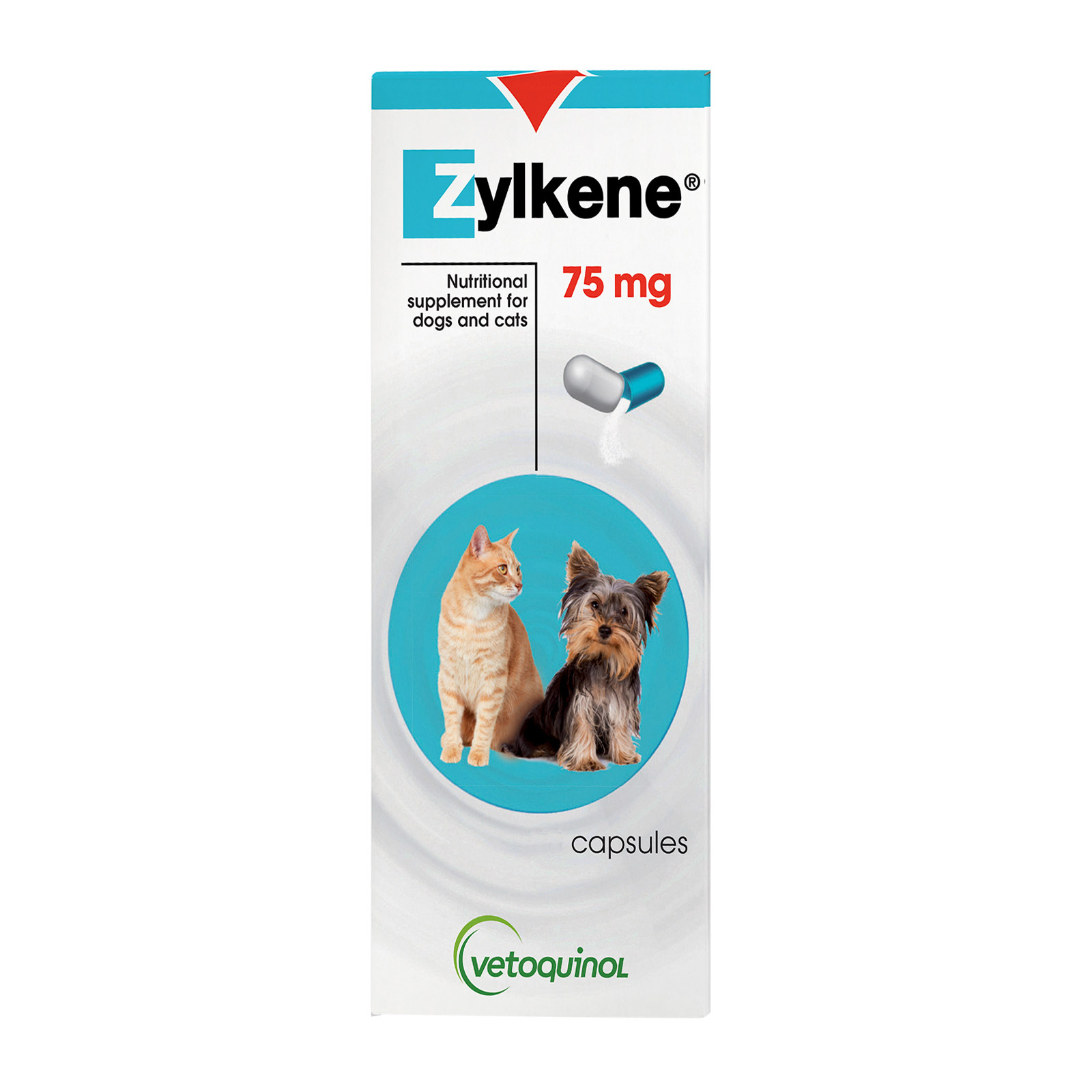 Zylkene Nutritional Supplement 75 Mg 20 Tablets