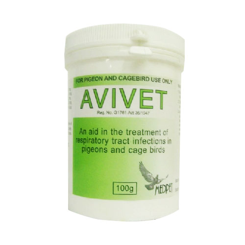 

Avivet For Pigeons & Caged Birds 100 Gm