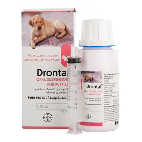 Drontal Puppy Worming Suspension 100 Ml
