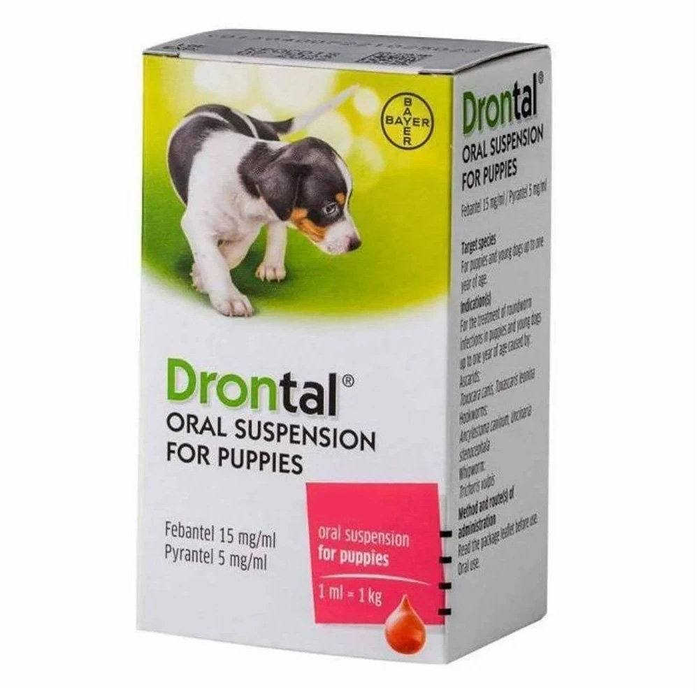 Drontal Puppy Worming Suspension 100 Ml