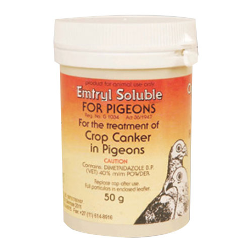 "Emtryl Soluble Powder For Pigeons 50 Gm"