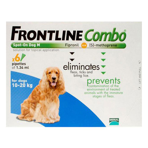 Frontline Combo For Medium Dogs 23-44 Lbs Blue 3 Months