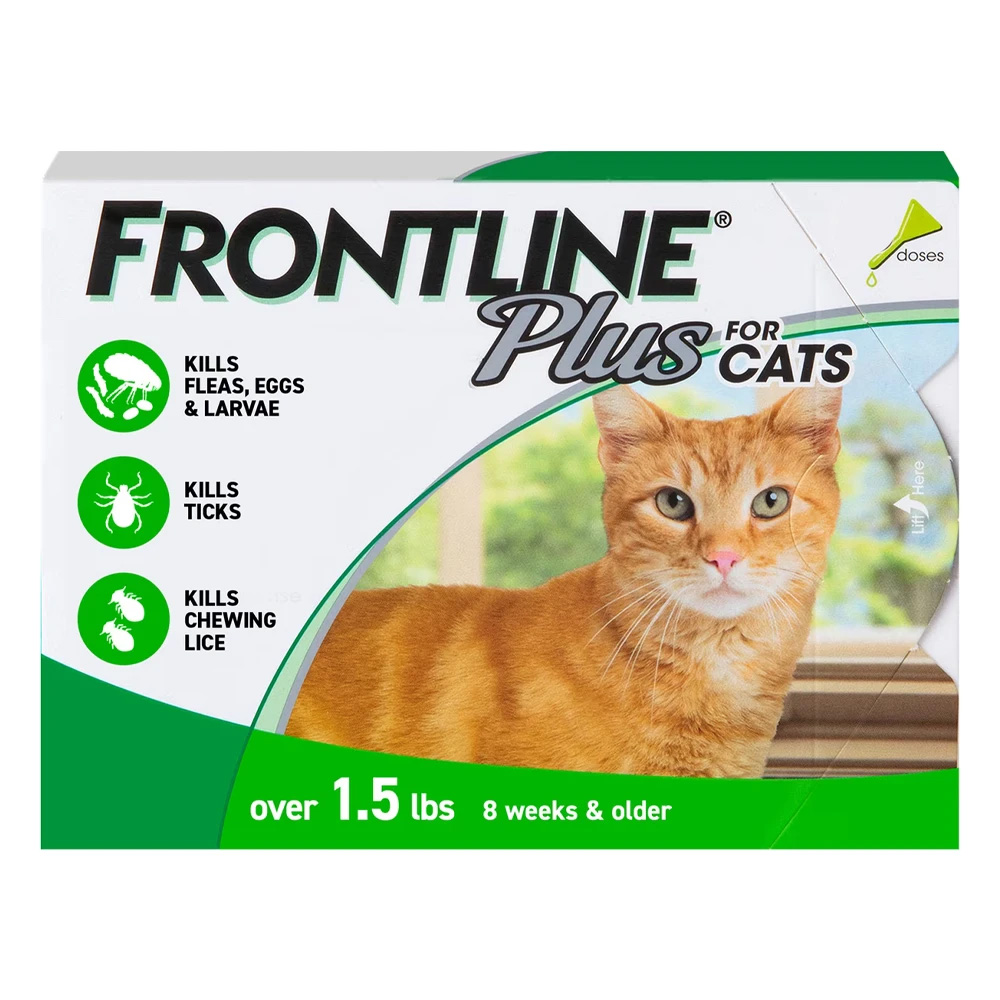 Frontline Plus For Cats 3 Doses
