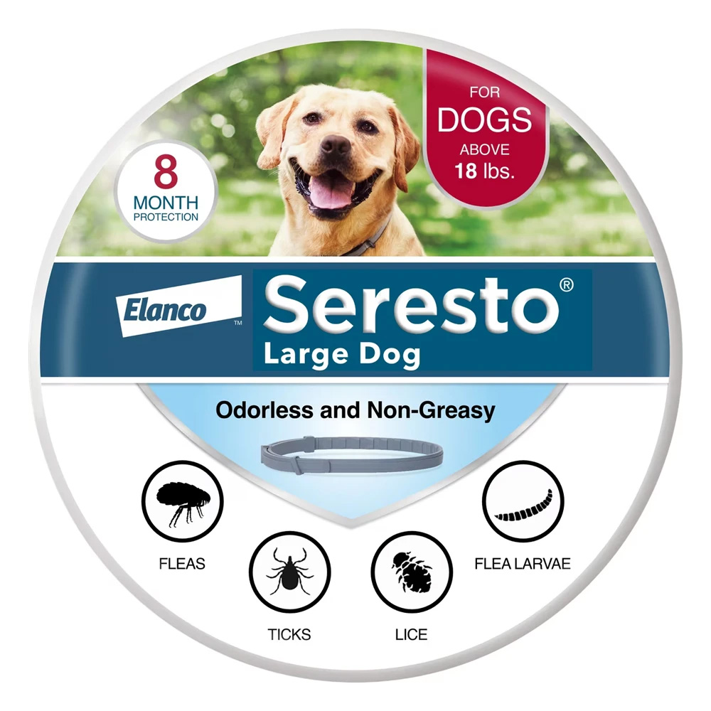 Seresto Collar For Large Dogs Over 18lbs - 27.5 Inch (70 Cm) 1 Collar