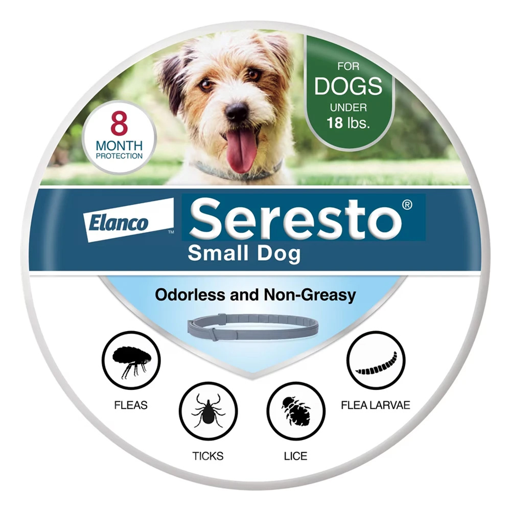 Seresto Collar For Small Dogs Upto 18lbs - 15 Inch (38 Cm) 1 Collar