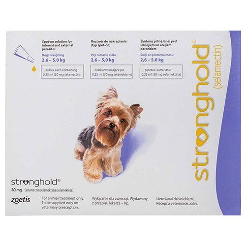 Stronghold Dogs 2.6-5.0 Kg 30 Mg Violet 3 Months