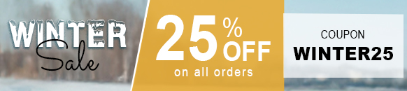 Winter Sale 25% Off