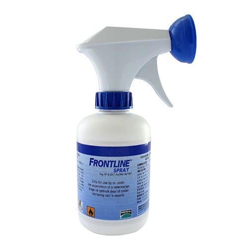 frontline flea and tick spray for dogs