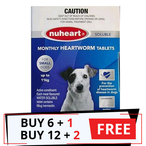 Nuheart Heartworm Tablets for Dogs Nuheart Generic Heartgard for Dogs