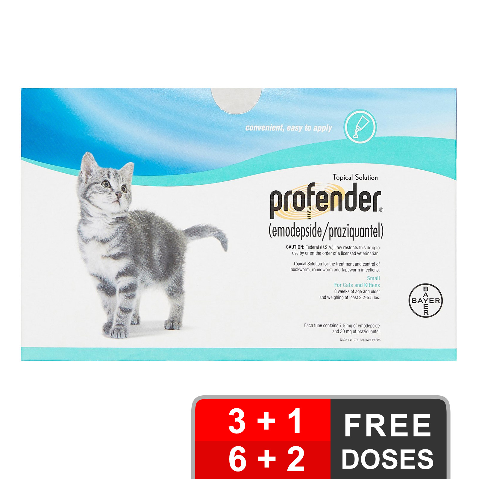 Profender for Cats & Kitten Topical Cat Dewormer Profender SpotOn