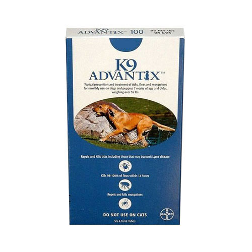 K9 Advantix Extra Large Dogs Over 55 Lbs (blue) 4 Months