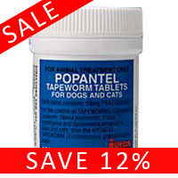 Popantel For Dogs 10 Kg (22 Lbs) 4 Tablet