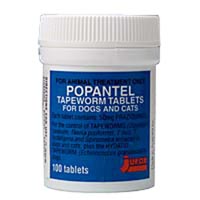 Popantel For Dogs 40 Kgs (88 Lbs) 1 Tablet