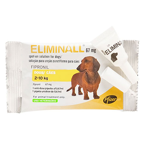 Eliminall Spot On For Small Dogs Up To 22 Lbs. 12 Pack