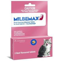 Milbemax For Cats For Cats Upto 2kg 2 Tablet